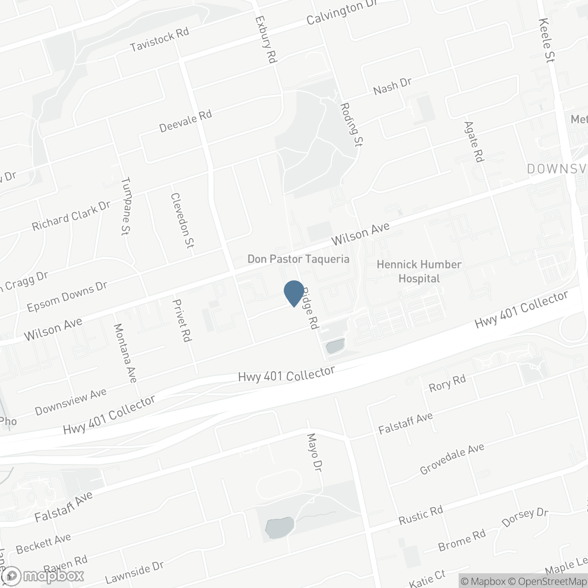 36 RIDGE ROAD, Toronto, Ontario M3M 1C7